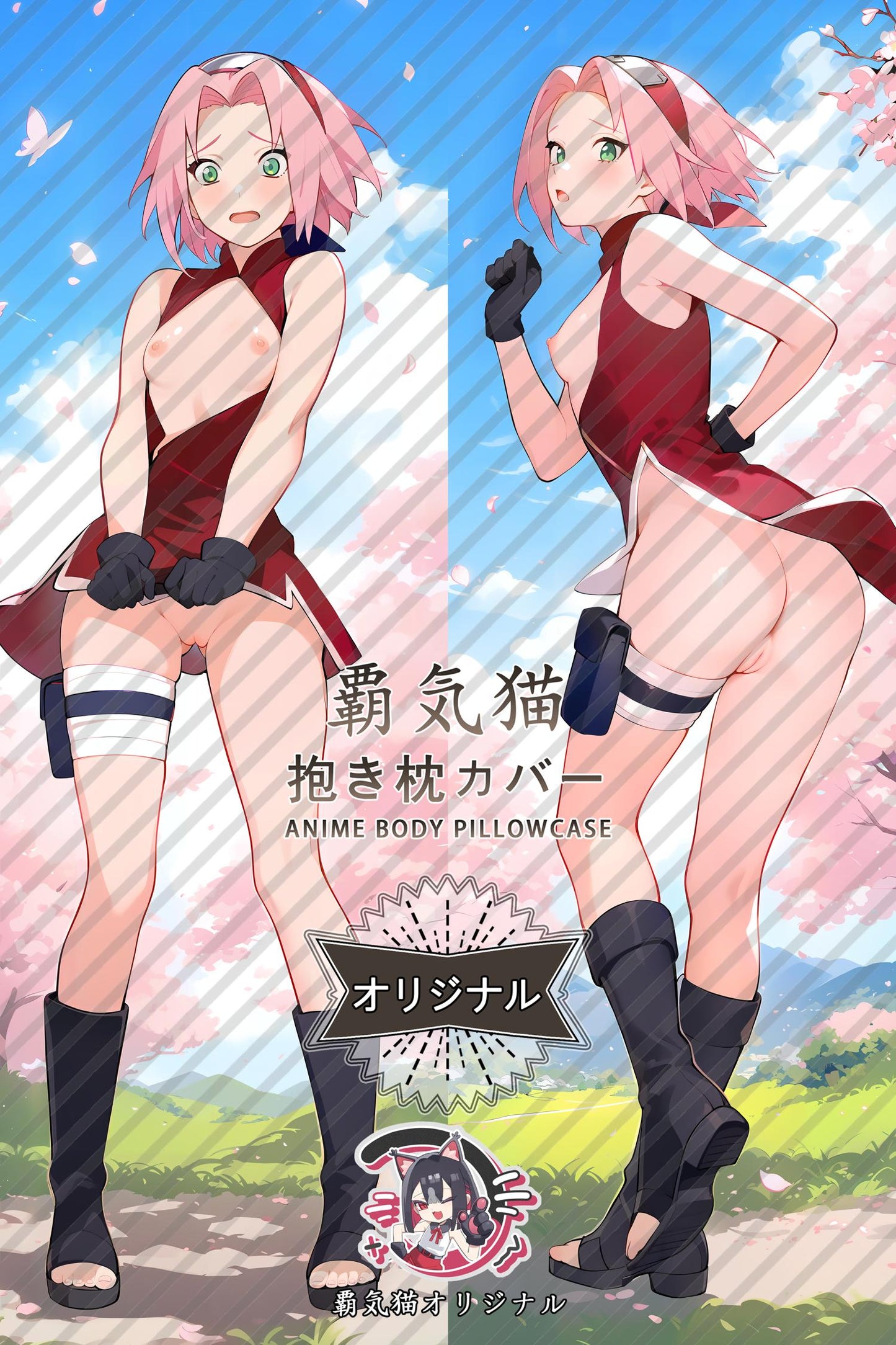 Haruno Sakura_Naruto_mgvoxm Body Pillow Cover