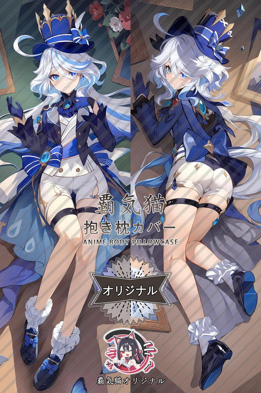 Furina_Genshin Impact_hxx5lq Body Pillow Cover