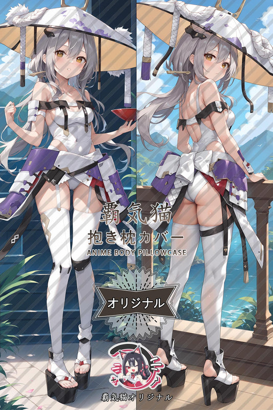 Crimson Lotus_GODDESS OF VICTORY： NIKKE_e6iua3 Body Pillow Cover