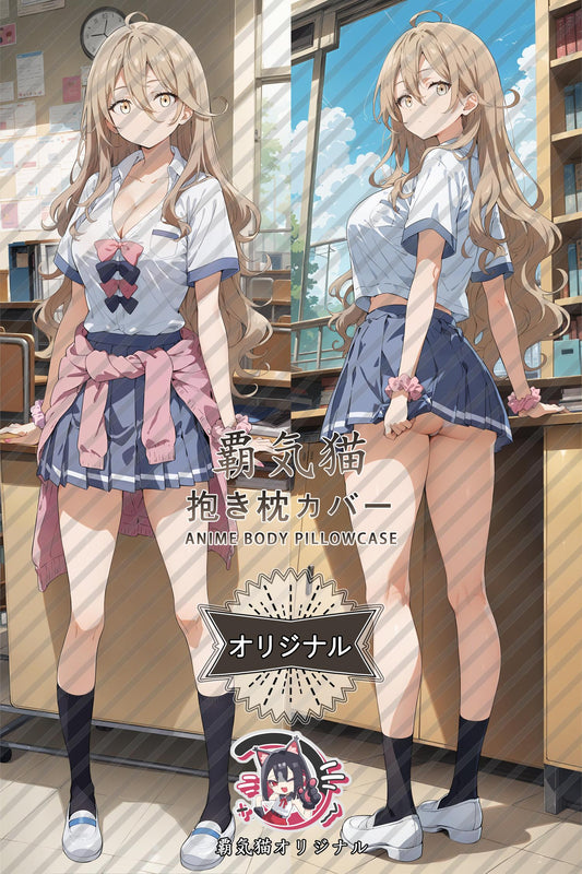 Yumeko Shikiya_Makeine： Too Many Losing Heroines!_4tvap4 Body Pillow Cover