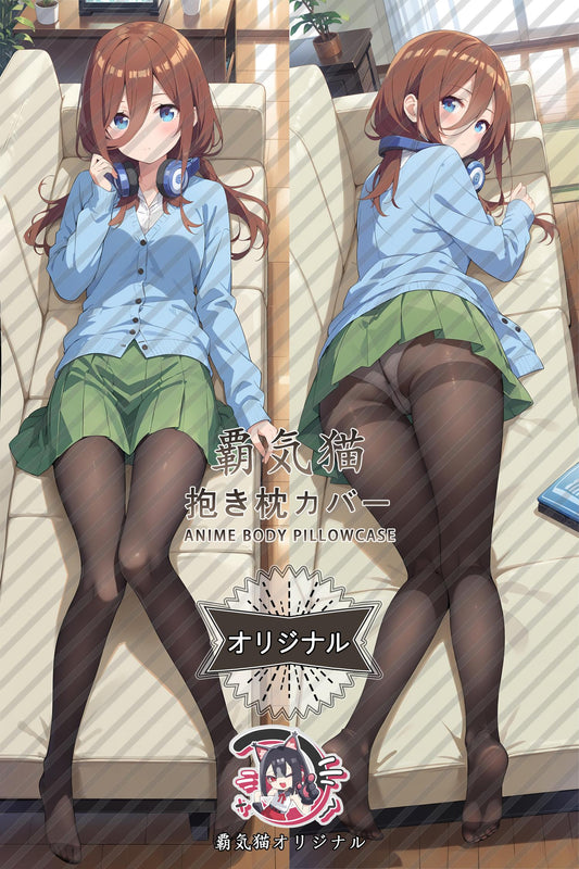 Miku Nakano_The Quintessential Quintuplets_SwAcB6 Body Pillow Cover