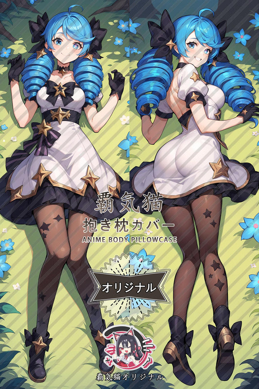 Gwen_League of Legends_crwe69 Body Pillow Cover