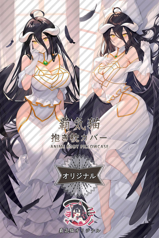 Albedo_Overlord_wH3fIg Body Pillow Cover