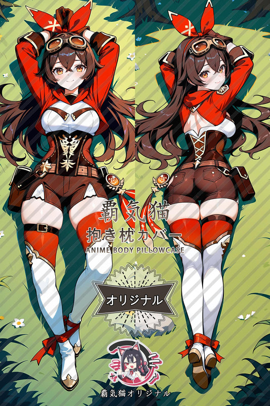 Amber_Genshin Impact_awevur Body Pillow Cover