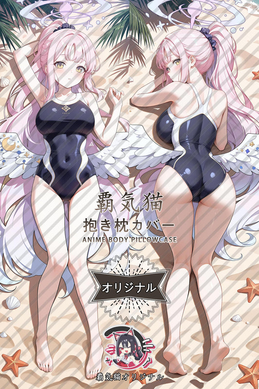 Holy Garden Mika_Blue Archive_omdage Body Pillow Cover