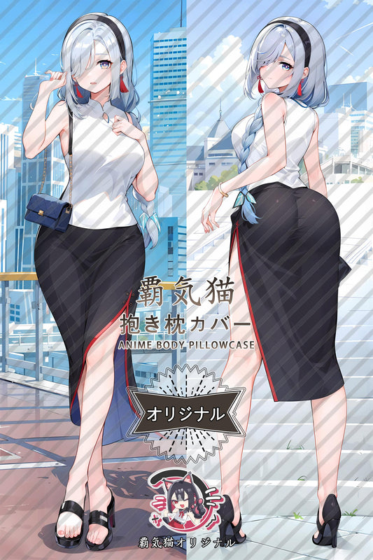 Shenhe_Genshin Impact_4zrmwa Body Pillow Cover