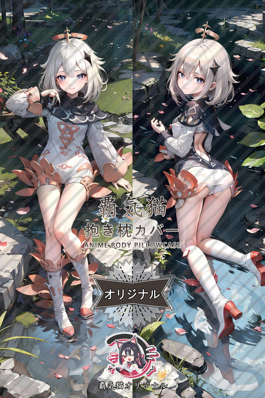 Paimon_Genshin Impact_5yaliu Body Pillow Cover