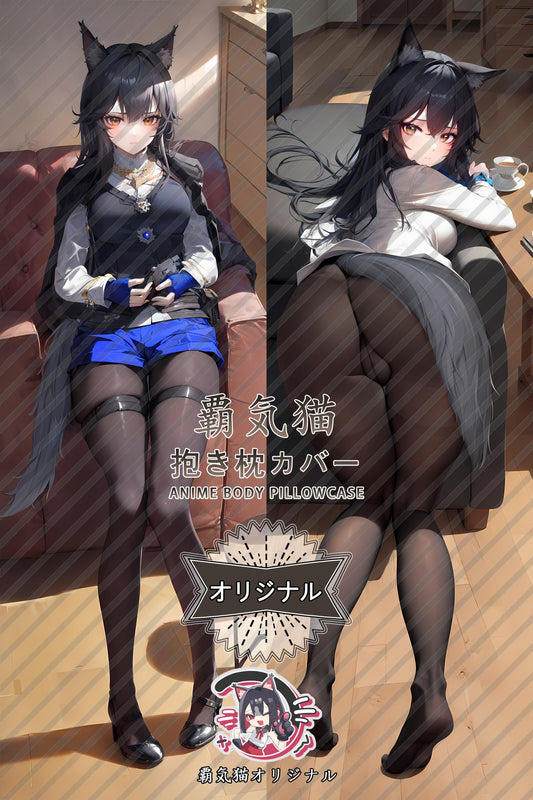 Texas_Arknights_grnyrl Body Pillow Cover