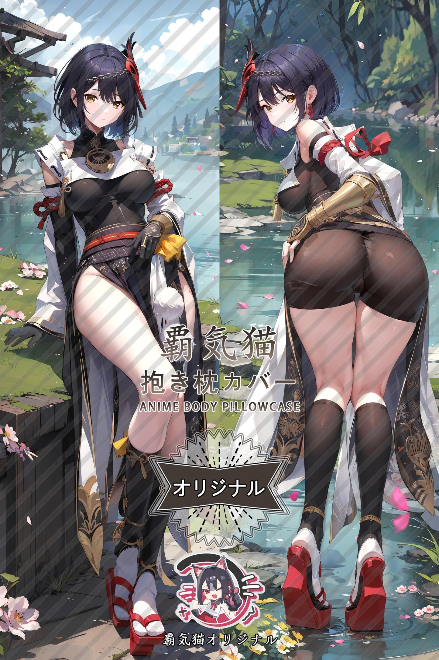 Kujou Sara_Genshin Impact_89krfe Body Pillow Cover
