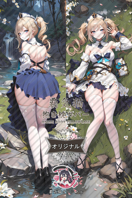 Barbara_Genshin Impact_j8d9rj Body Pillow Cover