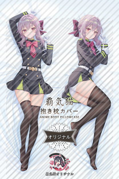 Shinoa Hiiragi Seraph of the End Body Pillow Cover