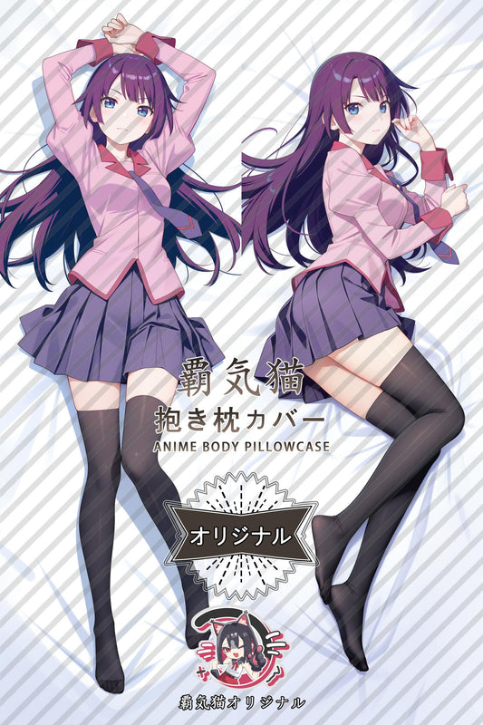 Hitagi Senjougahara_Monogatari Series_EKhyes Body Pillow Cover