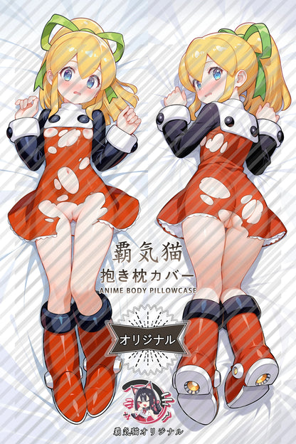 Roll Mega Man Body Pillow Cover