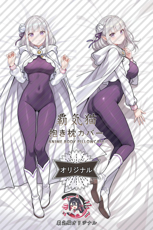 Emilia_Re：ZERO -Starting Life in Another World-_Oti5K8 Body Pillow Cover