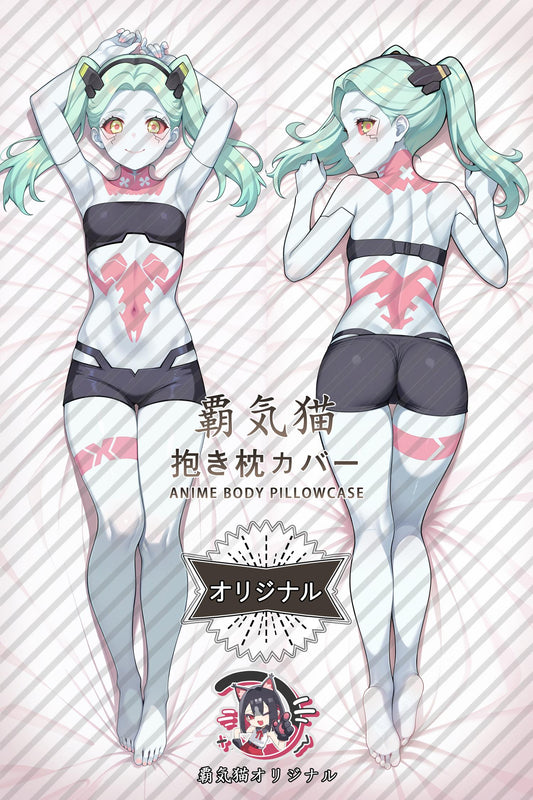 Rebecca_Cyberpunk： Edgerunners_e3USkr Body Pillow Cover