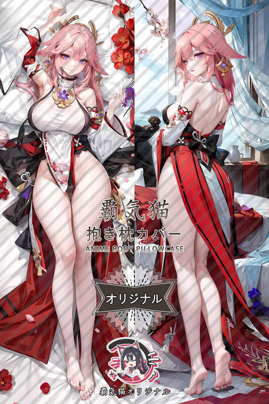 Yae Miko_Genshin Impact_rdpdky Body Pillow Cover