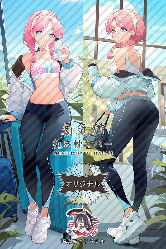 Blue Poison_Arknights_oelf4x Body Pillow Cover