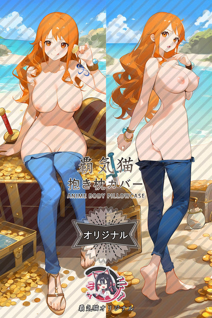 Nami_One Piece_bcr09n Body Pillow Cover
